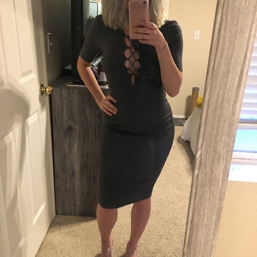 Midi Bodycon Dress